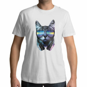 t shirt chat 3D cool cat 10