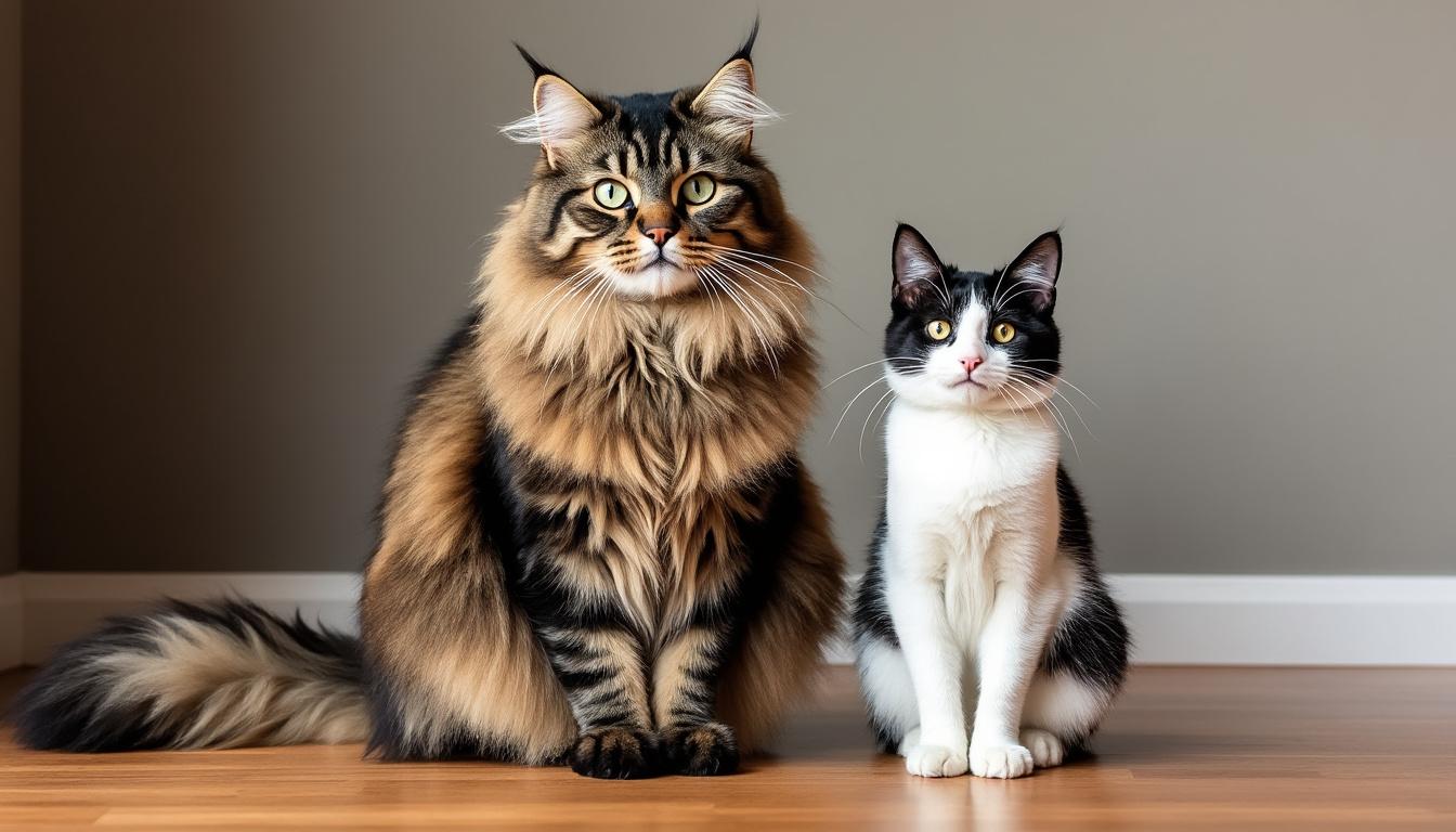 discover how big maine coon cats can get, average weights, length, and what makes these gentle giants the largest domestic cat breed.