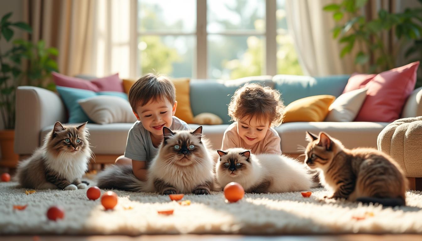 Which cat breeds are best for families with kids? 10 discover the best cat breeds for families with kids. learn which friendly and playful felines make the perfect companions for children in your home.