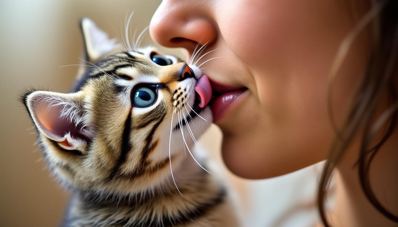 Why does my cat lick my face or hair? 2 discover the reasons why your cat licks your face or hair, exploring common behaviors and what they mean for your bond with your pet.